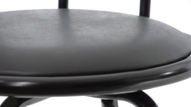 Amazon.com: Flash Furniture Charla Crown Back Black Metal Barstool